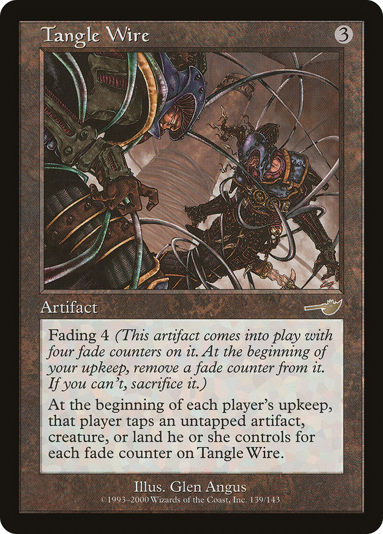 Tangle Wire (NMS-139) [Nemesis] Foil MTG Single Wizards of the Coast