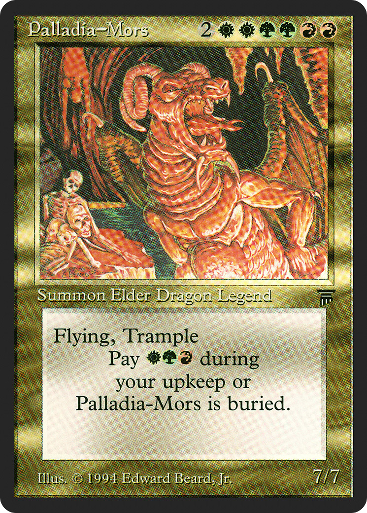 Palladia-Mors (LEG-247) [Oldschool] Legends MTG Single Wizards of the Coast