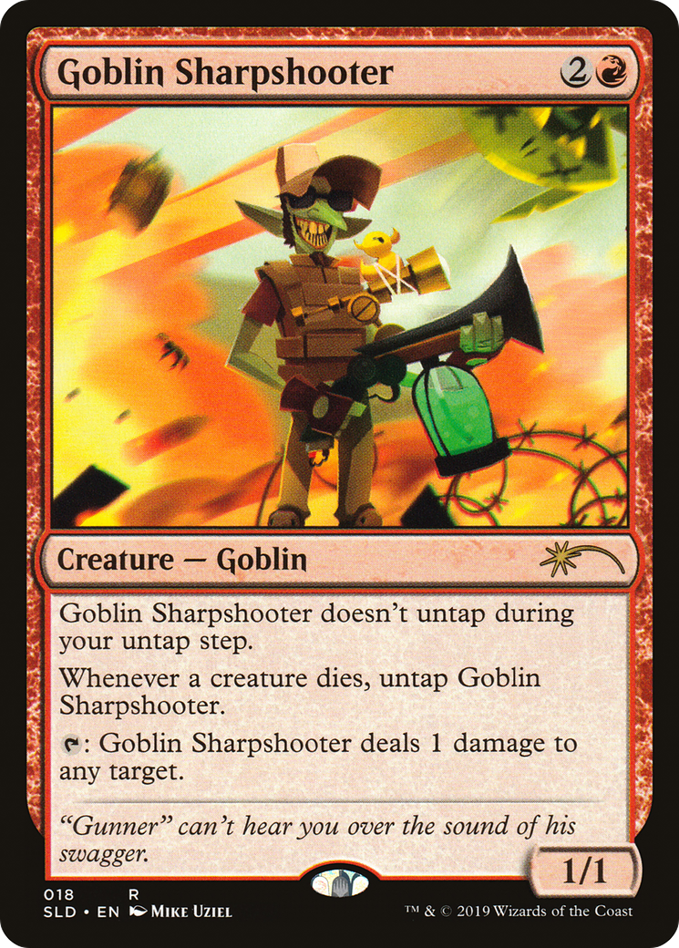 Goblin Sharpshooter (SLD-018) [Secret Lair] Drop MTG Single Wizards of the Coast