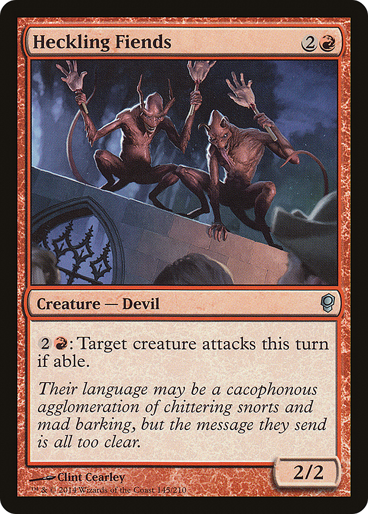 Heckling Fiends (CNS-145) [Conspiracy] Foil MTG Single Wizards of the Coast