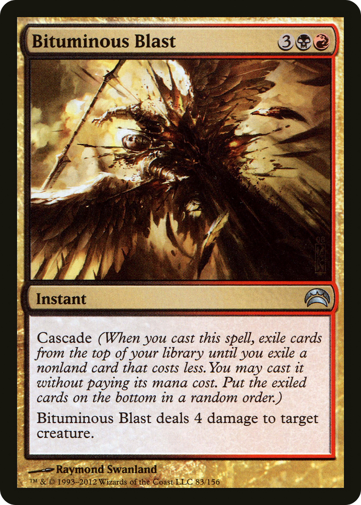 Bituminous Blast (PC2-083) [Misc] Planechase 2012 MTG Single Wizards of the Coast