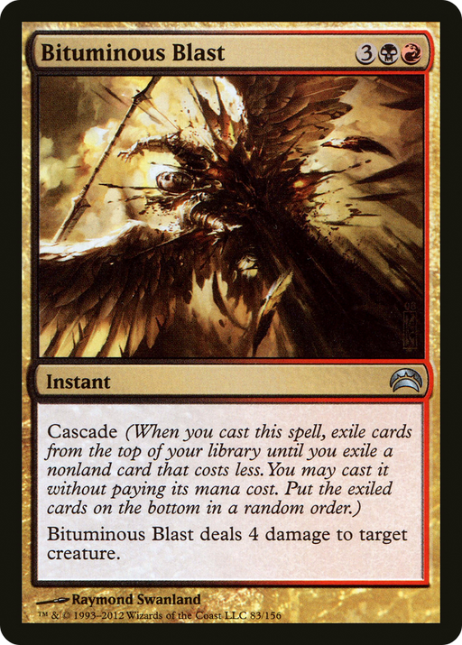 Bituminous Blast (PC2-083) [Misc] Planechase 2012 Foil MTG Single Wizards of the Coast