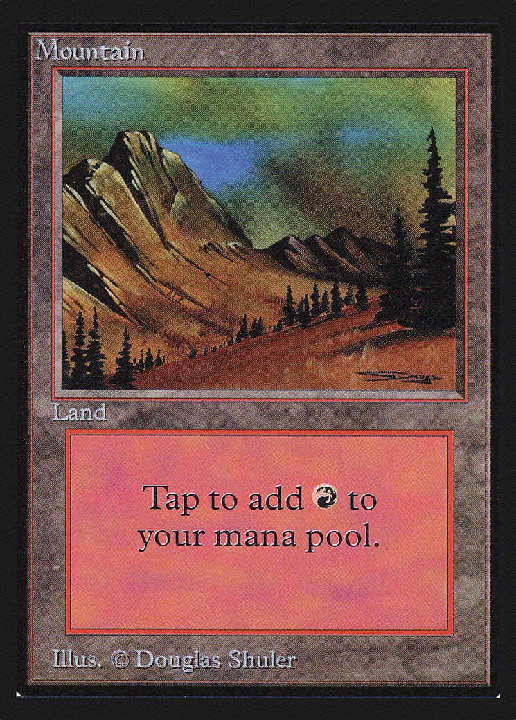 Mountain (CED-299) [Collectors' Edition] MTG Single Wizards of the Coast
