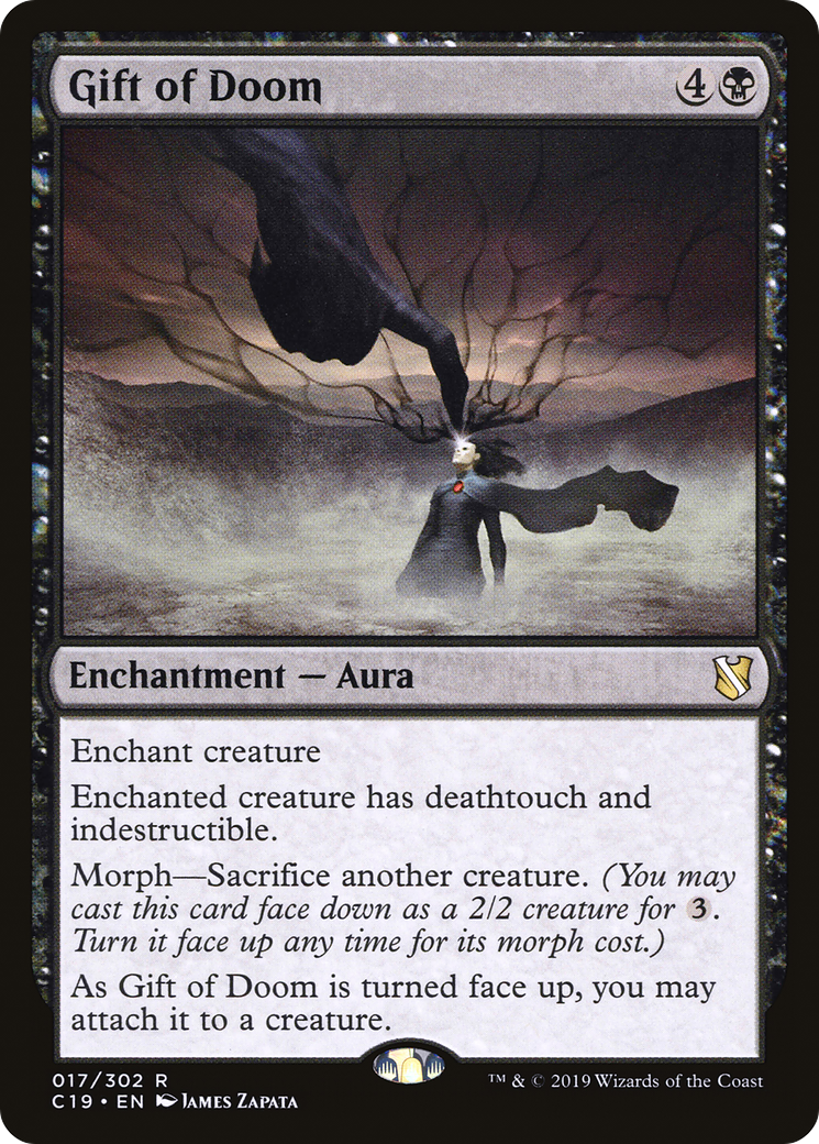 Gift of Doom [Commander 2019] MTG Single Magic: The Gathering