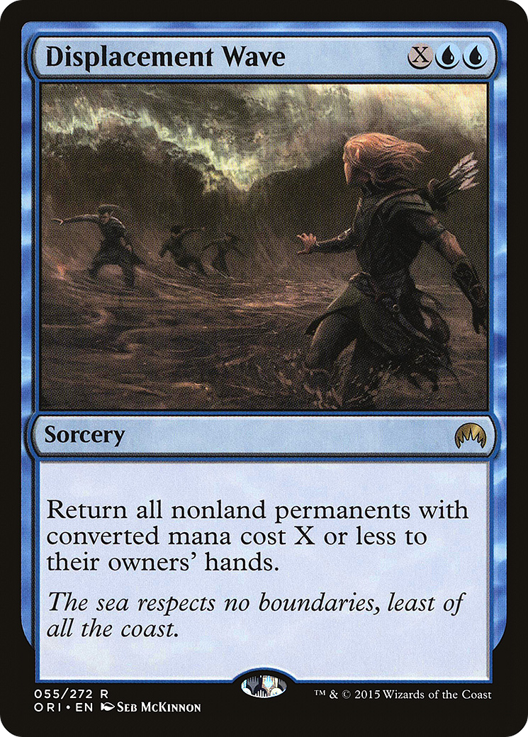 Displacement Wave (ORI-055) [Magic Origins] Foil MTG Single Wizards of the Coast