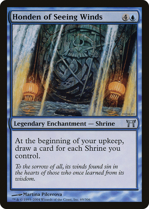 Honden of Seeing Winds (CHK-069) [Champions of Kamigawa] MTG Single Wizards of the Coast