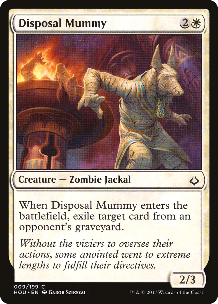 Disposal Mummy (HOU-009) [Hour of Devastation] MTG Single Wizards of the Coast