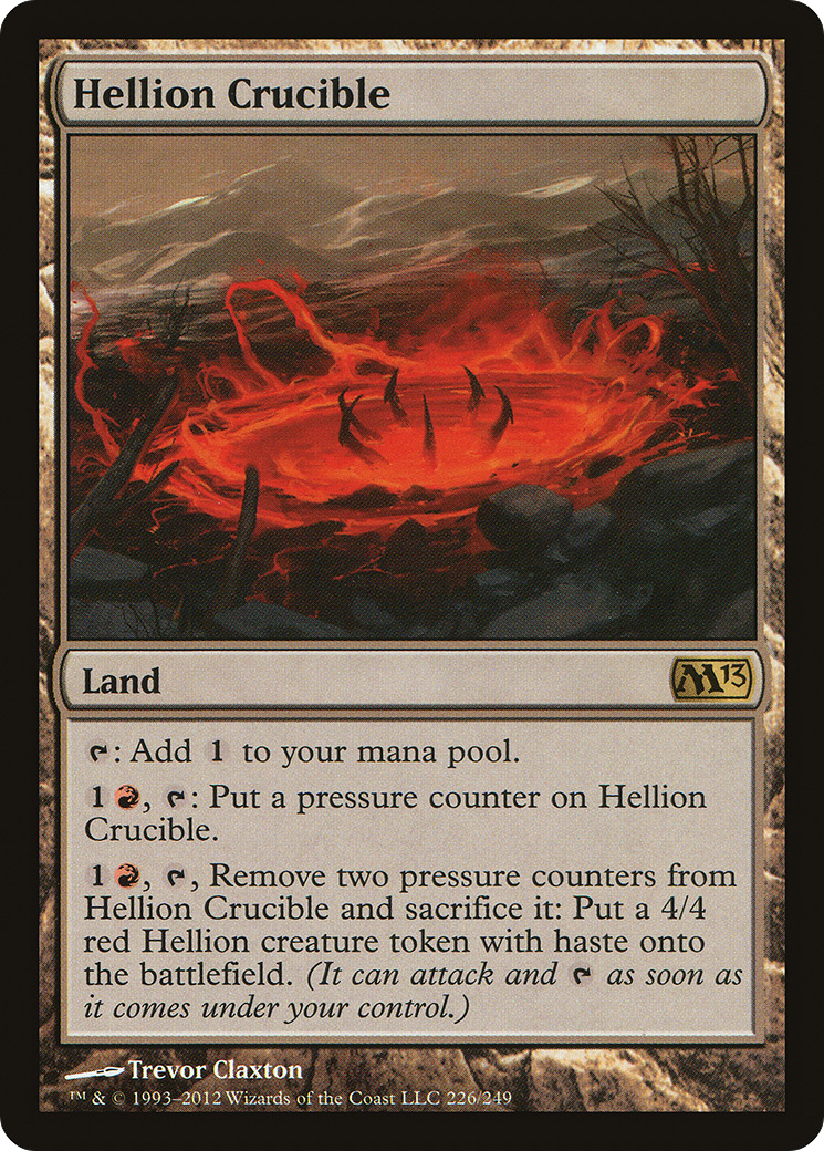 Hellion Crucible (M13-226) [Magic 2013] MTG Single Wizards of the Coast
