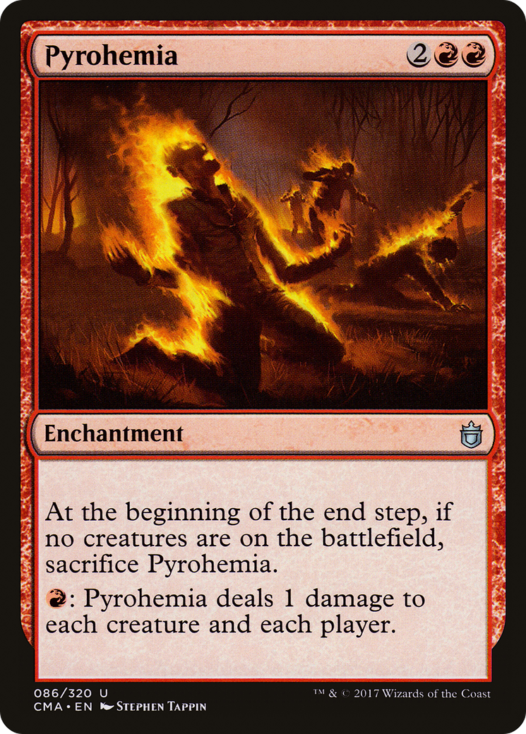 Pyrohemia (CMA-086) [Commander Anthology] MTG Single Wizards of the Coast