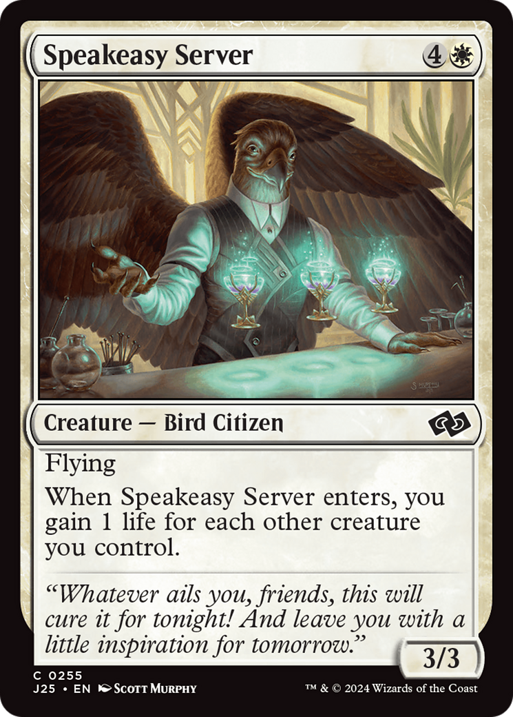 Speakeasy Server (J25-255) [Foundations Jumpstart] MTG Single Wizards of the Coast