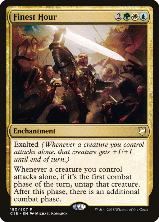 Finest Hour (C18-180) [Commander 2018] MTG Single Wizards of the Coast