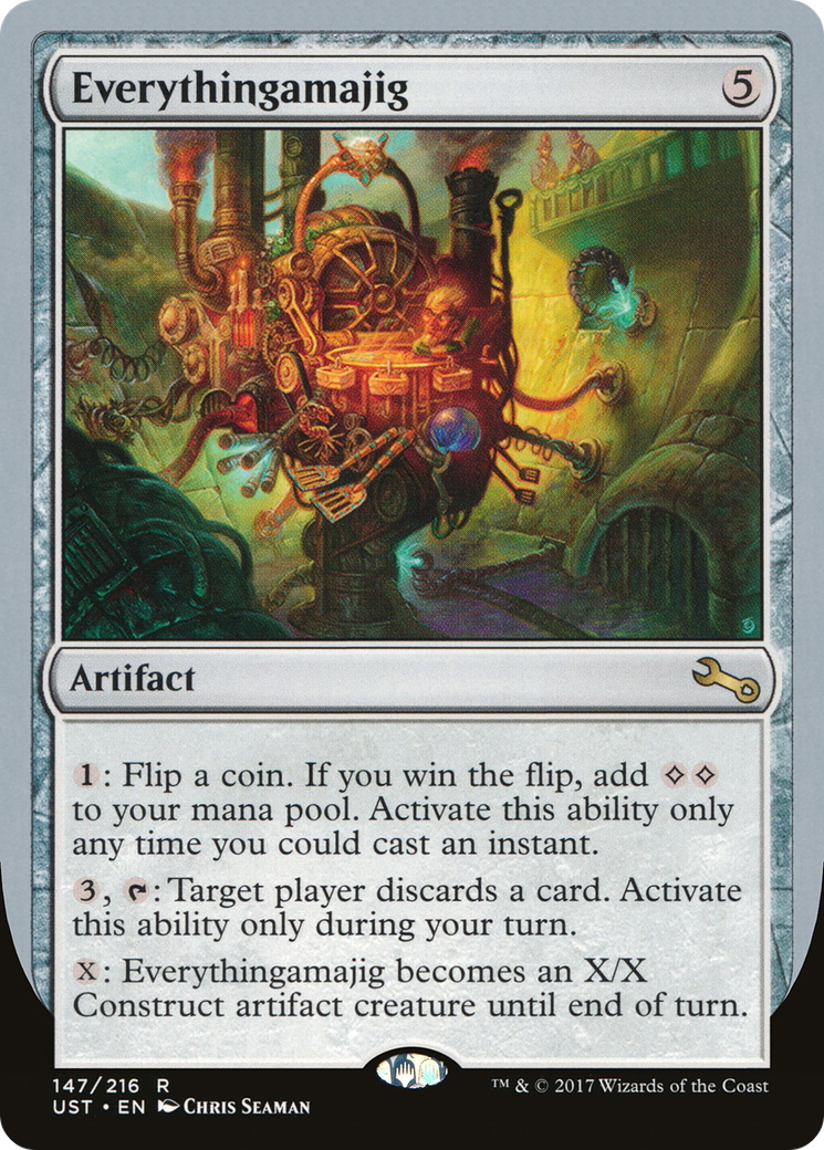 Everythingamajig (C) (UST-147) [Unstable] Foil MTG Single Wizards of the Coast
