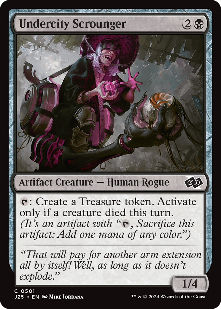 Undercity Scrounger (J25-501) [Foundations Jumpstart] MTG Single Wizards of the Coast