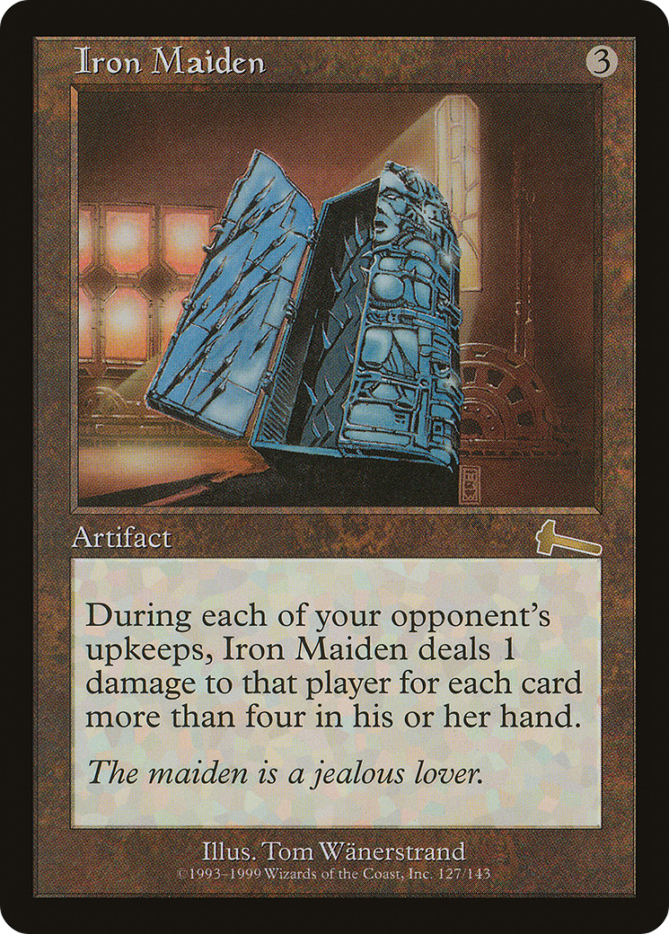 Iron Maiden (ULG-127) [Urza's Legacy] MTG Single Wizards of the Coast