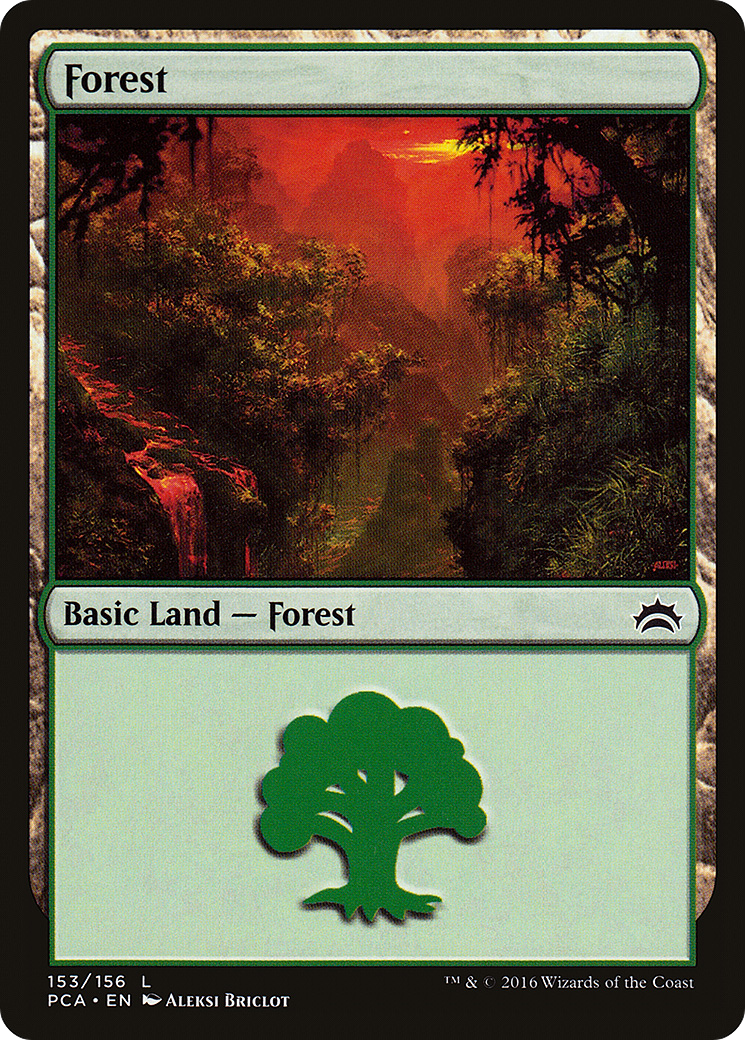 Forest (153) (PCA-153) [Misc] Planechase Anthology MTG Single Wizards of the Coast