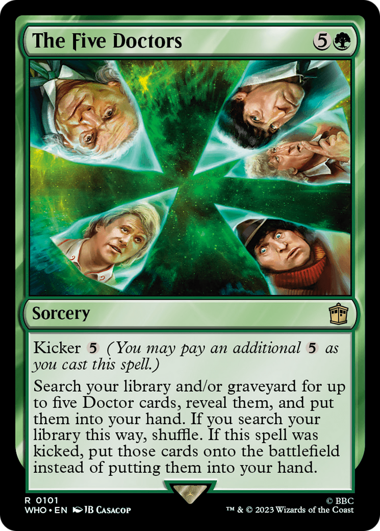 The Five Doctors (WHO-101) [Doctor Who] MTG Single Wizards of the Coast