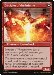 Invasion of Regatha // Disciples of the Inferno (MOM-148) [March of the Machine] Foil MTG Single Wizards of the Coast