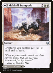 Makindi Stampede // Makindi Mesas (ZNR-026) [Zendikar Rising] MTG Single Wizards of the Coast
