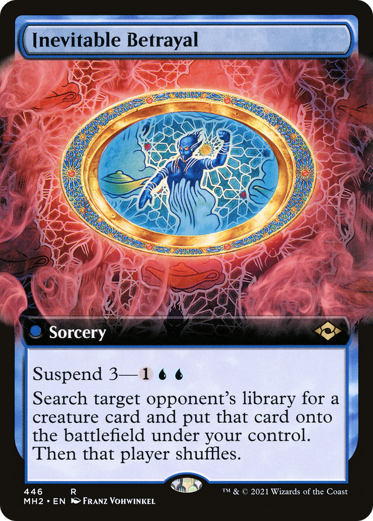 Inevitable Betrayal (MH2-446) [Modern Horizons 2] (Extended Art) MTG Single Modern Horizons 2