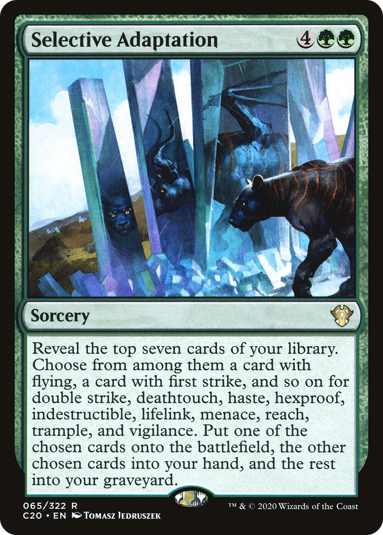 Selective Adaptation (C20-065) [Commander 2020] MTG Single Wizards of the Coast
