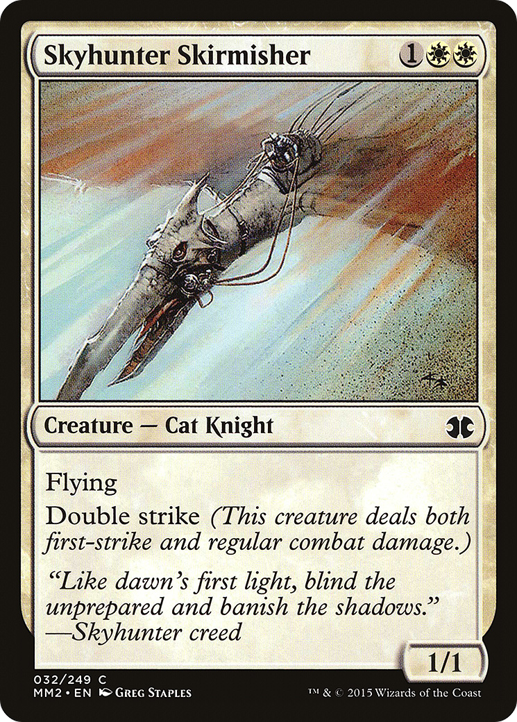Skyhunter Skirmisher (MM2-032) [Modern Masters 2015] Foil MTG Single Modern Masters 2015