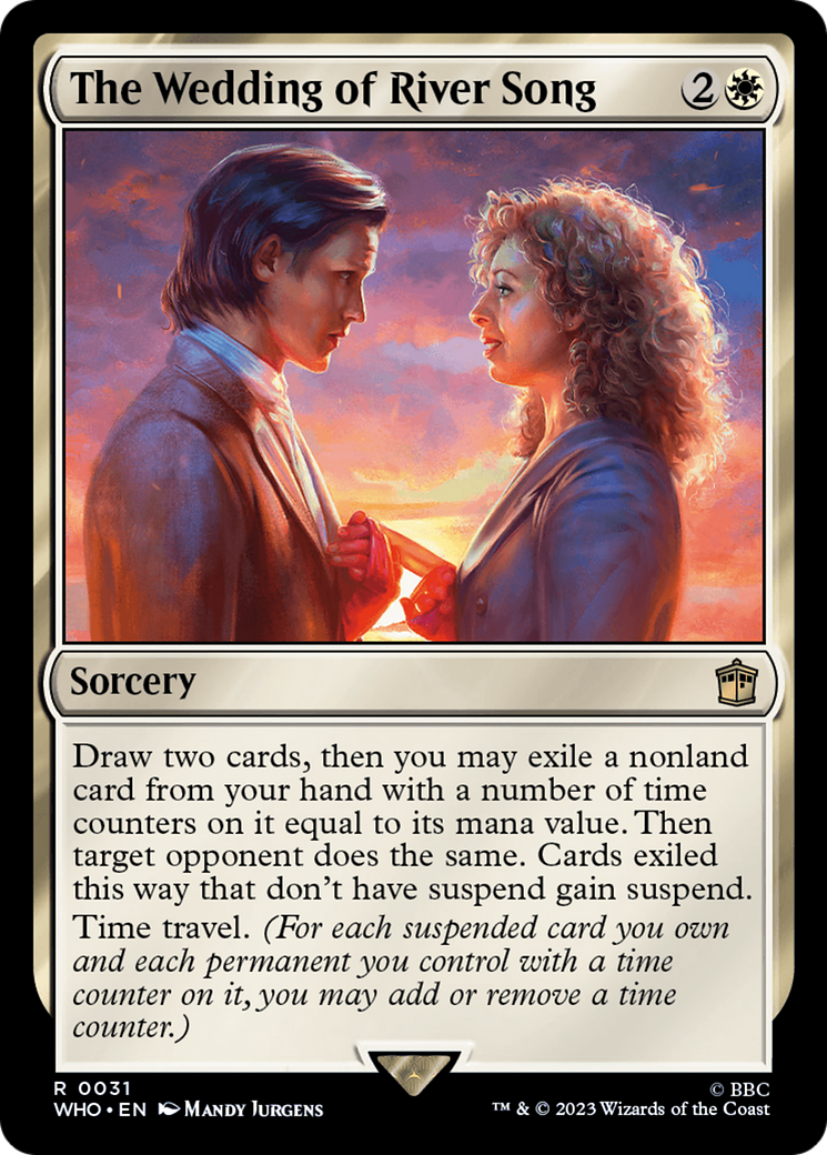 The Wedding of River Song (WHO-031) [Doctor Who] MTG Single Wizards of the Coast