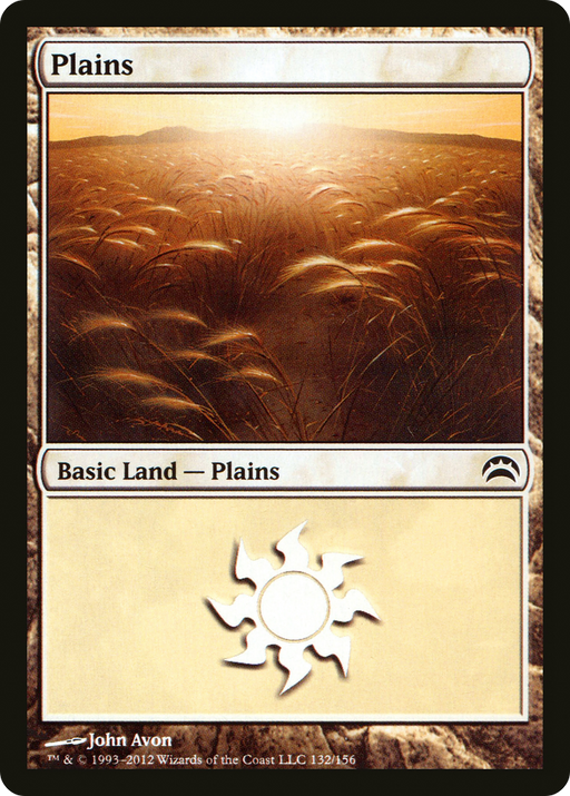 Plains (PC2-132) [Misc] Planechase 2012 Foil MTG Single Wizards of the Coast
