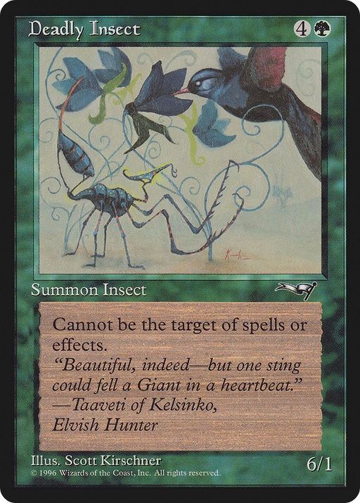 Deadly Insect (ALL-86A) [Alliances] MTG Single Wizards of the Coast