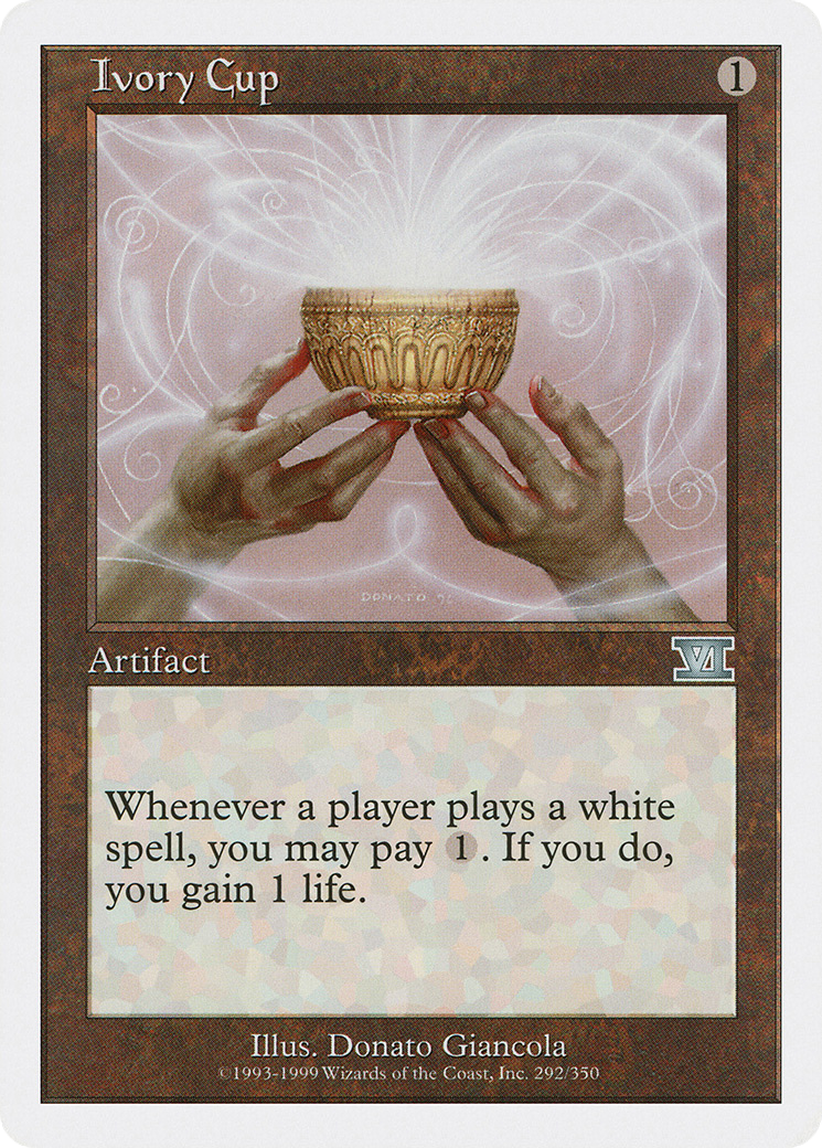 Ivory Cup (6ED-292) [Classic Sixth Edition] MTG Single Wizards of the Coast