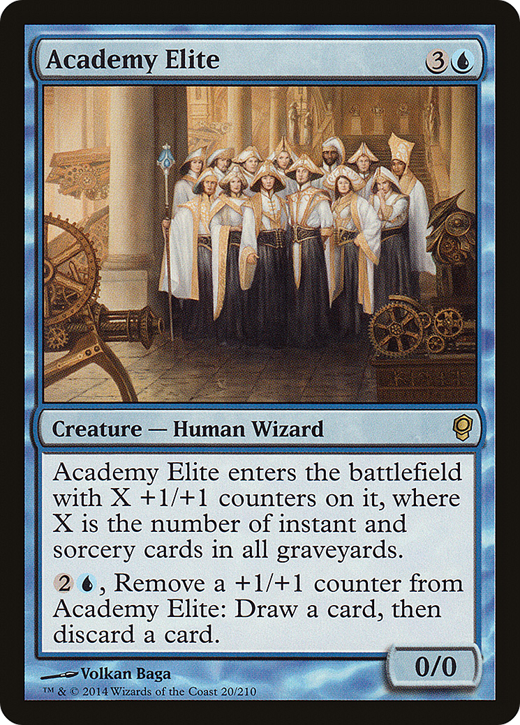 Academy Elite (CNS-020) [Conspiracy] Foil MTG Single Wizards of the Coast