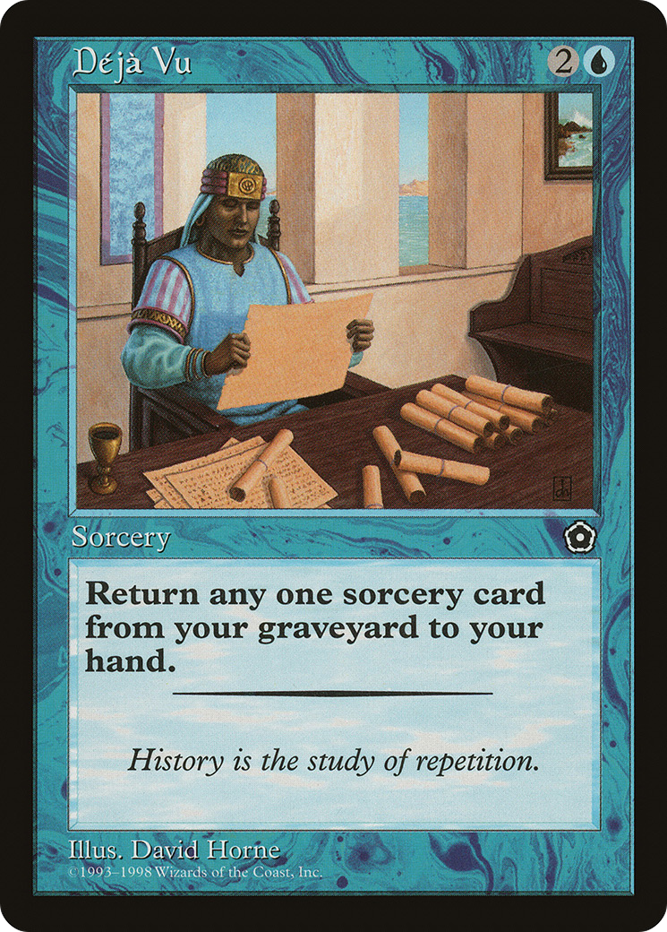 Déjà Vu (P02-036) [Misc] Portal Second Age MTG Single Wizards of the Coast