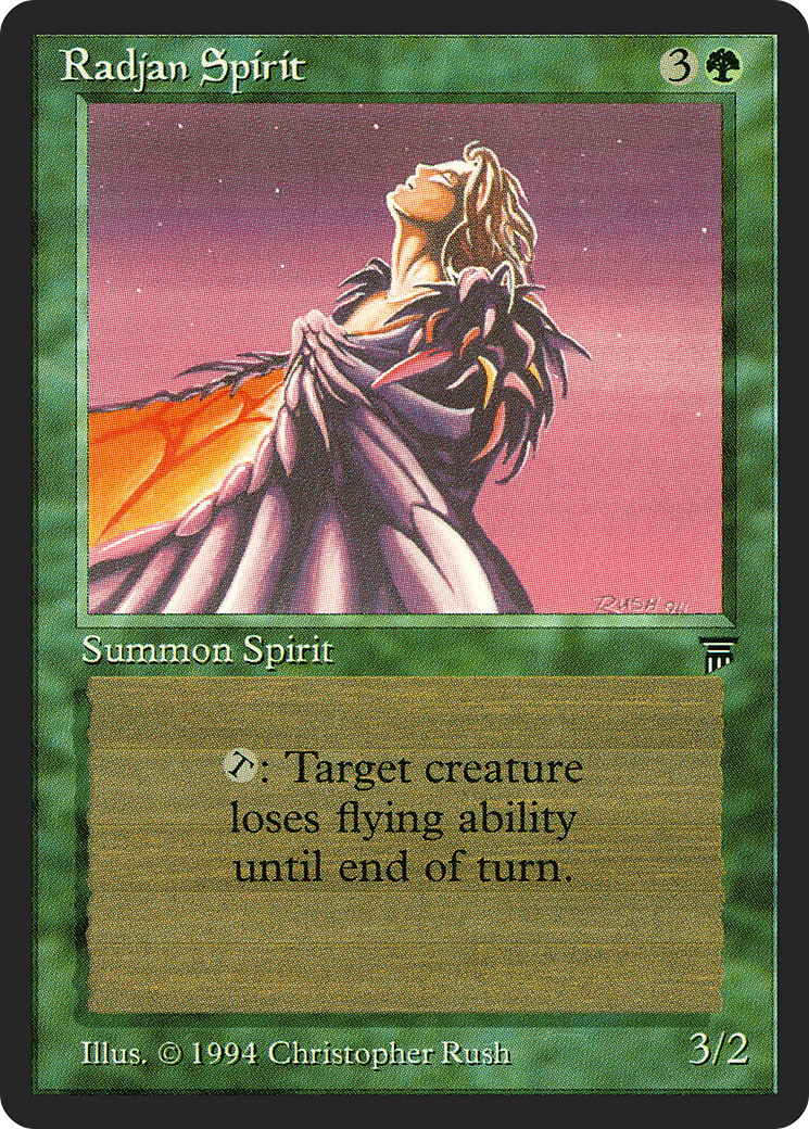 Radjan Spirit (LEG-199) [Oldschool] Legends MTG Single Wizards of the Coast