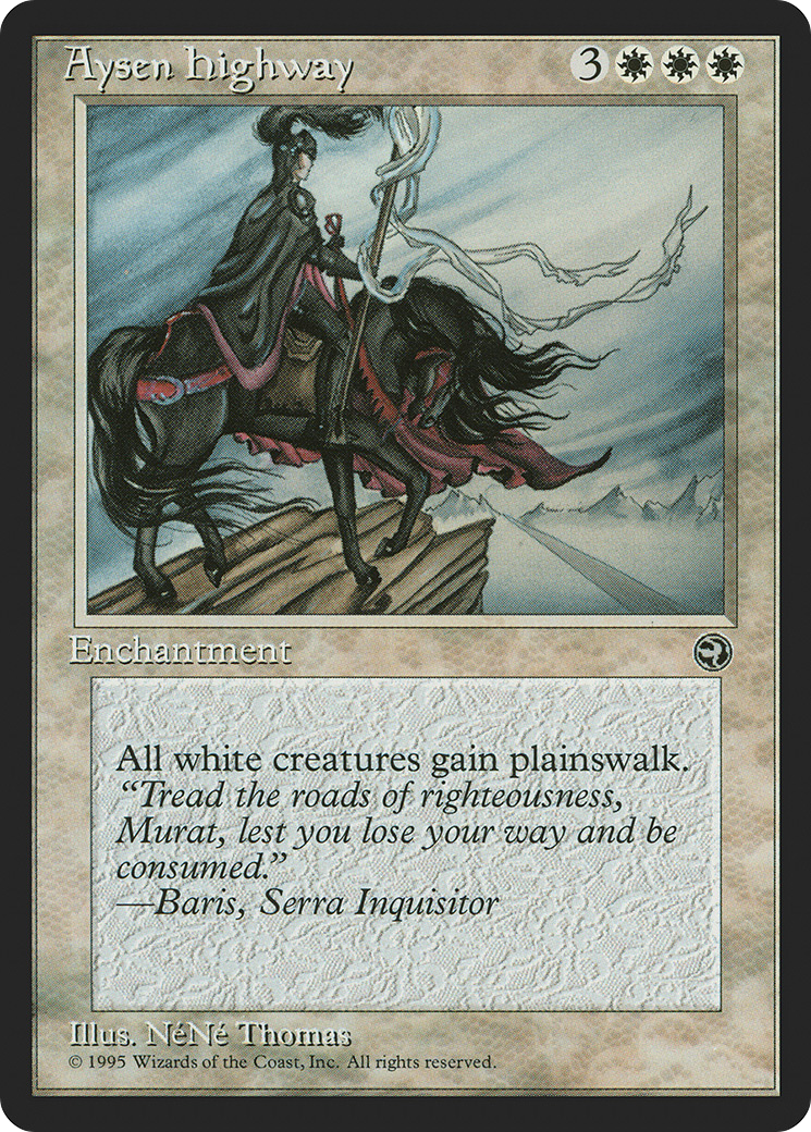 Aysen Highway (HML-005) [Homelands] MTG Single Wizards of the Coast