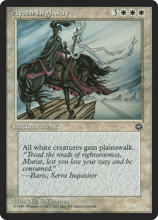 Aysen Highway (HML-005) [Homelands] MTG Single Wizards of the Coast