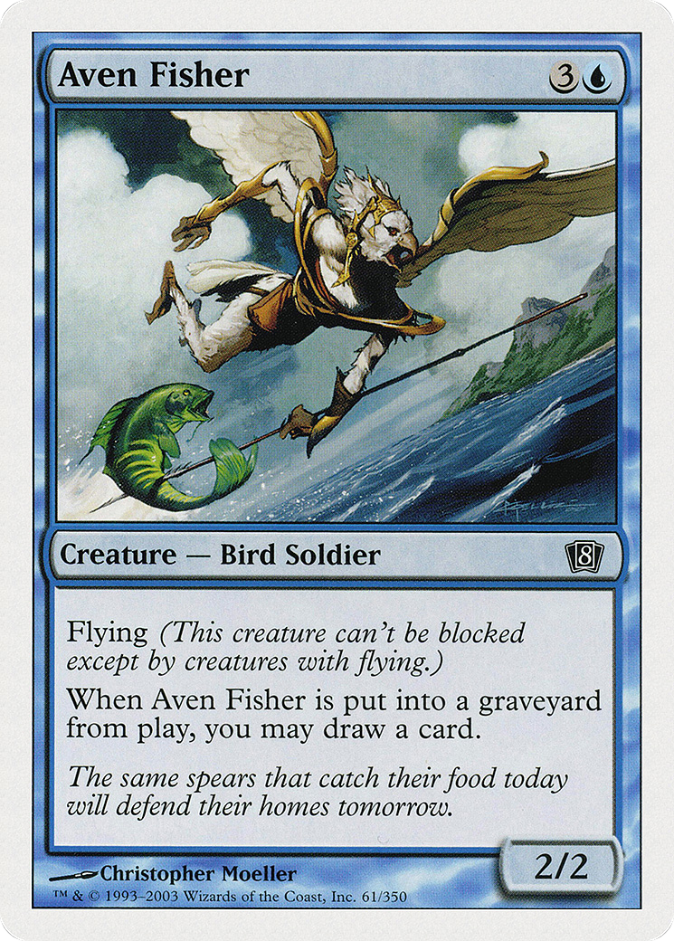 Aven Fisher (8ED-061) [8th Edition] Foil MTG Single Wizards of the Coast