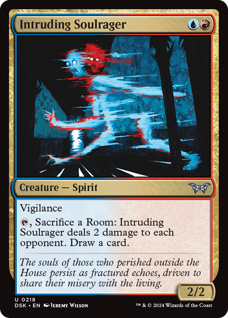 Intruding Soulrager (DSK-218) [Duskmourn: House of Horror] MTG Single Wizards of the Coast