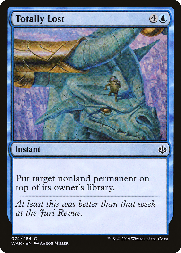 Totally Lost (WAR-074) [War of the Spark] MTG Single Wizards of the Coast