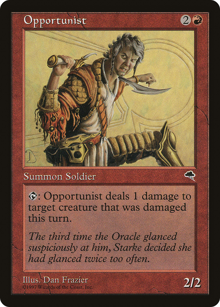 Opportunist (TMP-194) [Tempest] MTG Single Wizards of the Coast