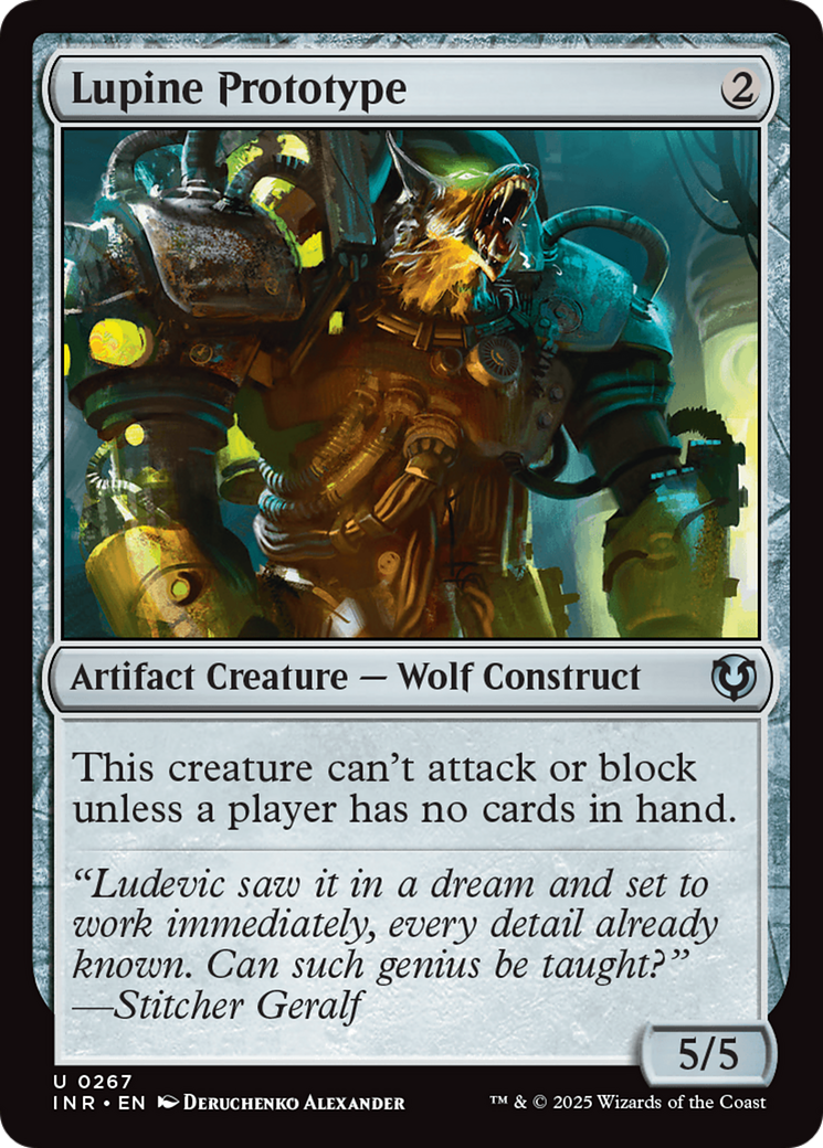 Lupine Prototype (INR-267) [Innistrad Remastered] MTG Single Wizards of the Coast