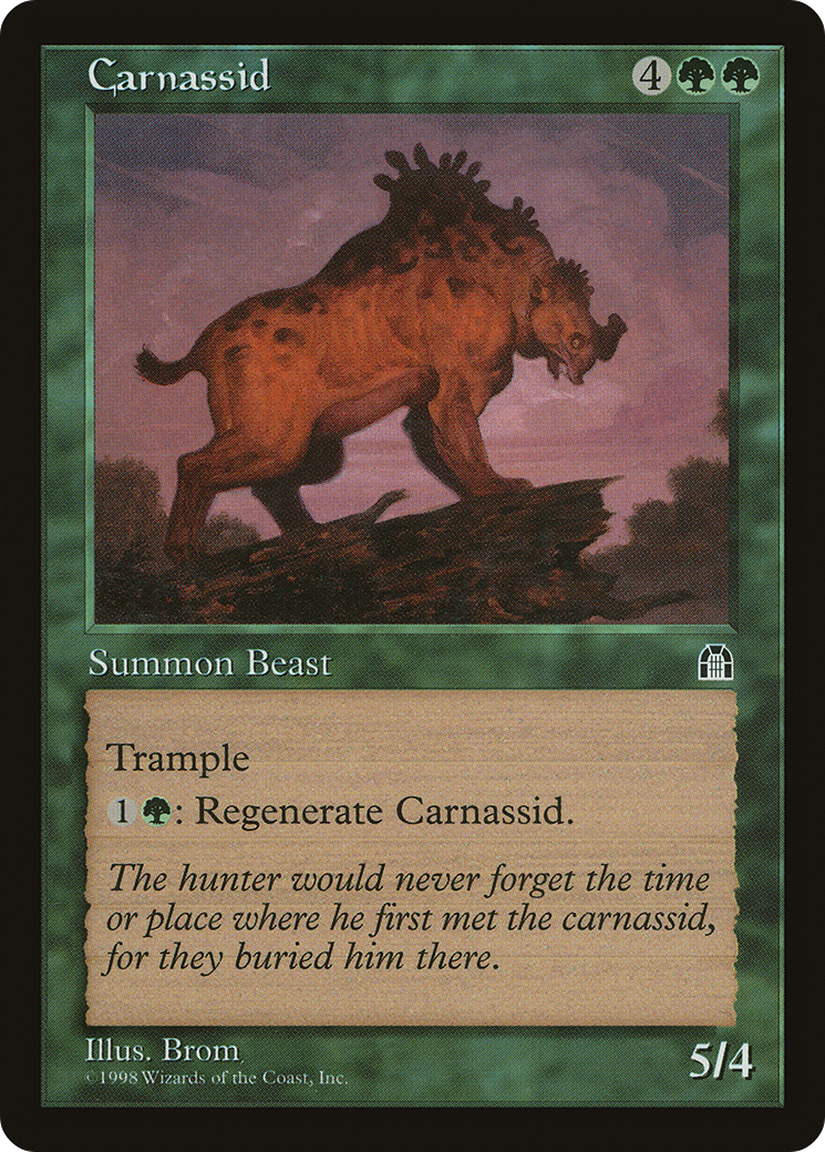 Carnassid (STH-103) [Stronghold] MTG Single Wizards of the Coast