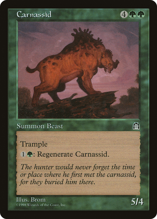 Carnassid (STH-103) [Stronghold] MTG Single Wizards of the Coast