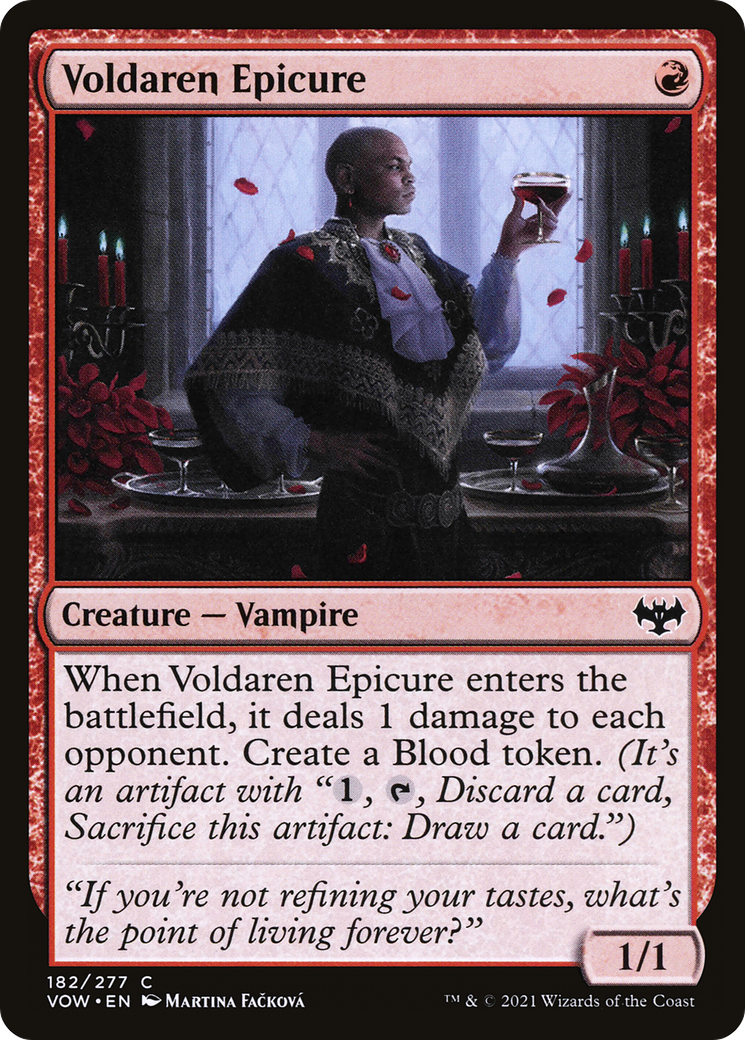 Voldaren Epicure (VOW-182) [Innistrad: Crimson Vow] MTG Single Wizards of the Coast