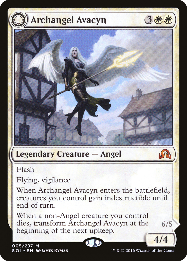 Archangel Avacyn (SOI-005) [Shadows over Innistrad] MTG Single Wizards of the Coast