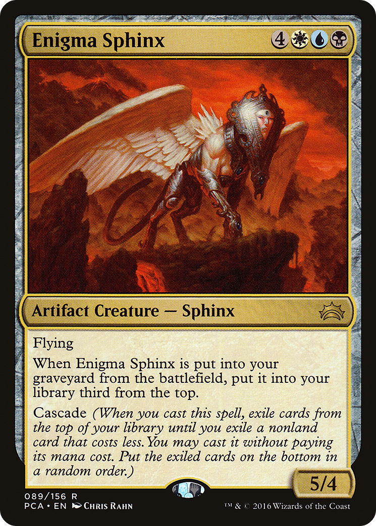 Enigma Sphinx (PCA-089) [Misc] Planechase Anthology MTG Single Wizards of the Coast