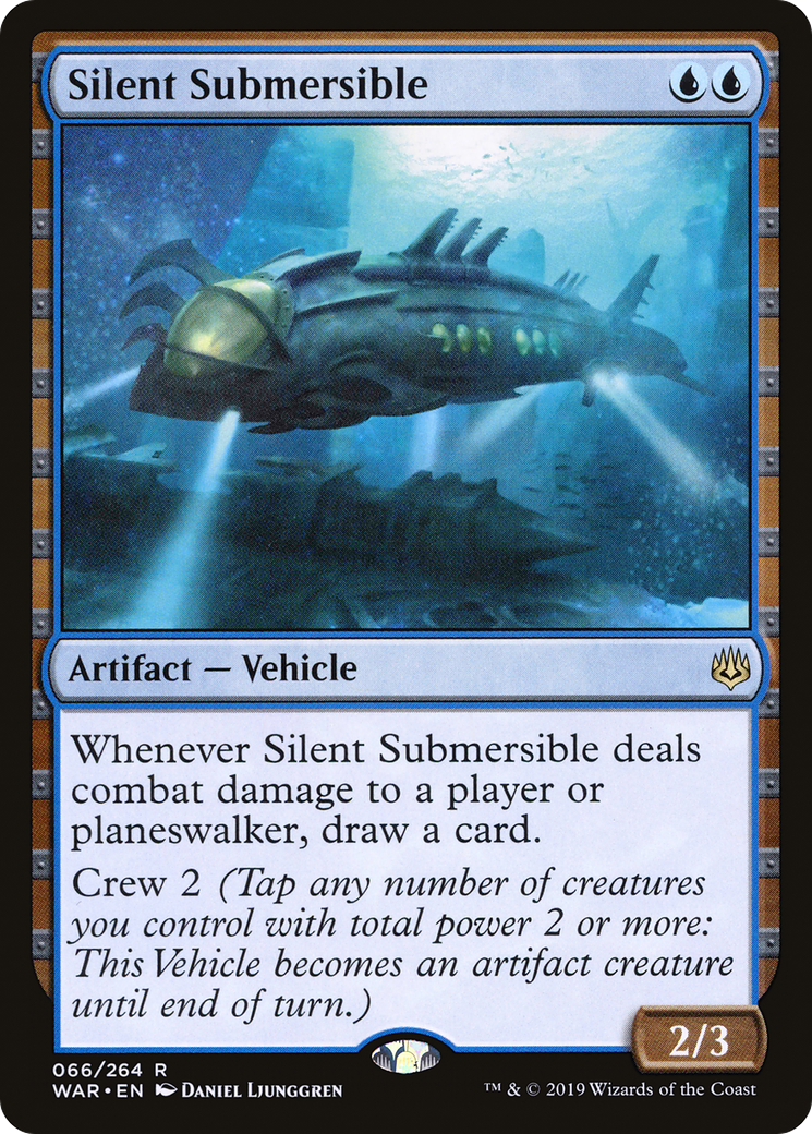Silent Submersible [War of the Spark] MTG Single Magic: The Gathering