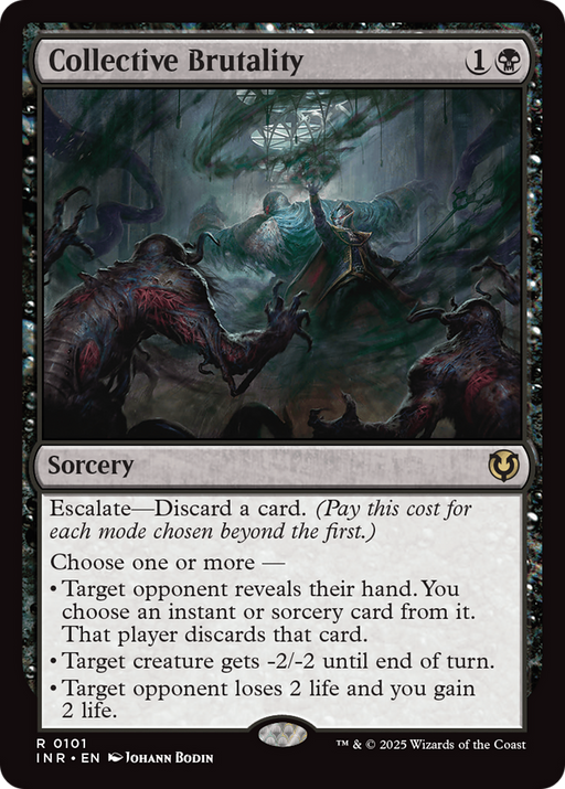 Collective Brutality (INR-101) [Innistrad Remastered] Foil MTG Single Wizards of the Coast