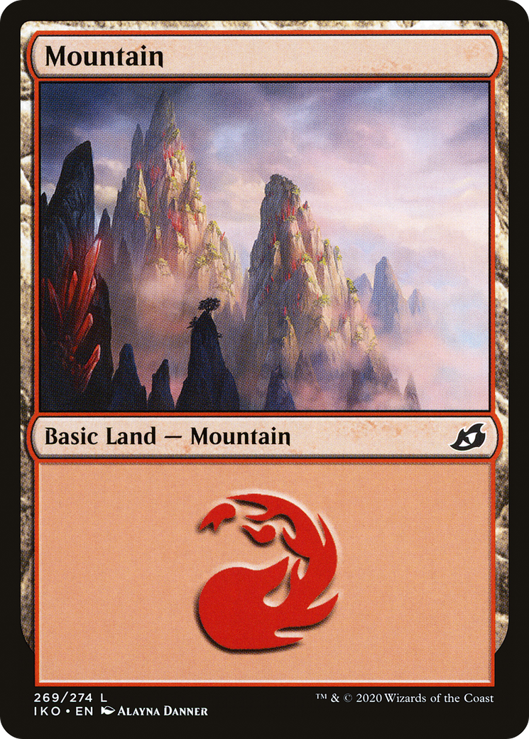 Mountain (IKO-269) [Ikoria: Lair of Behemoths] Foil MTG Single Wizards of the Coast