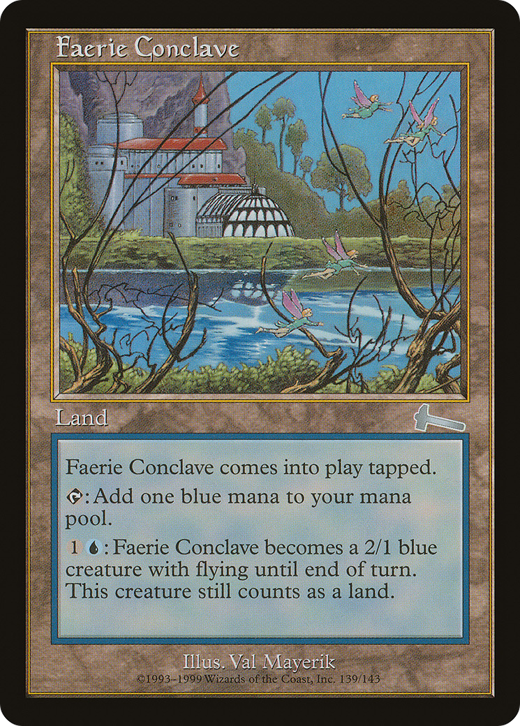 Faerie Conclave (ULG-139) [Urza's Legacy] MTG Single Wizards of the Coast