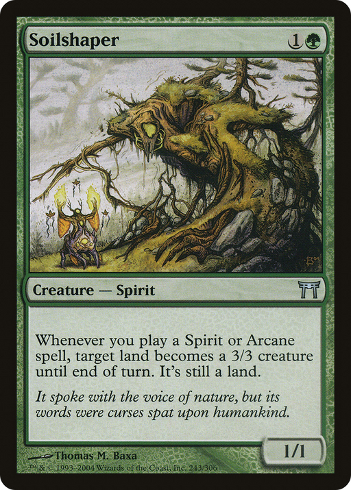 Soilshaper (CHK-243) [Champions of Kamigawa] MTG Single Wizards of the Coast