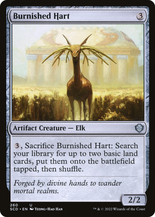 Burnished Hart (SCD-260) [Starter Commander Decks] MTG Single Wizards of the Coast